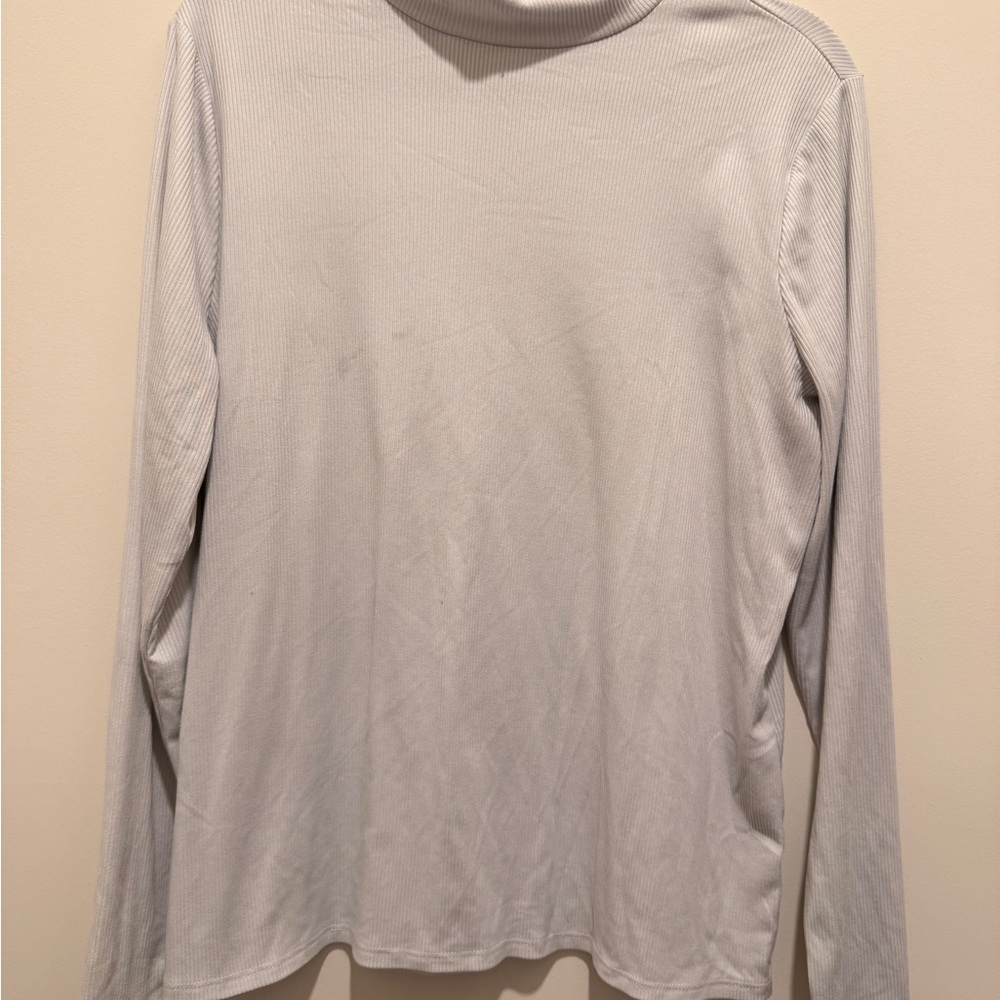 No Boundaries Ribbed Cream Top
